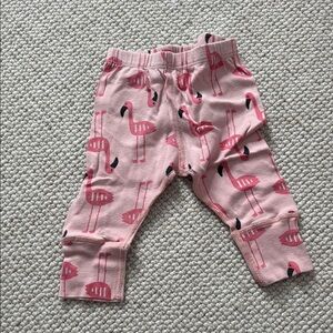 Flamingo Print Baby Pants